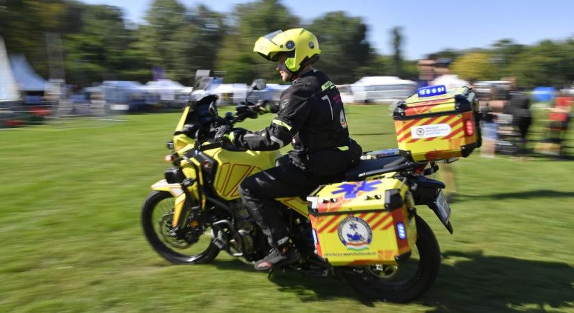 Motoros és biciklis mentők állnak szolgálatba Budapesten