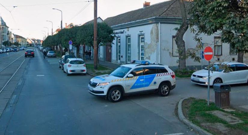 Karambol a debreceni belvárosban