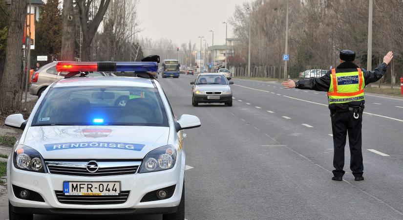 Ezekre a sofőrökre szállnak rá a rendőrök hétfőtől