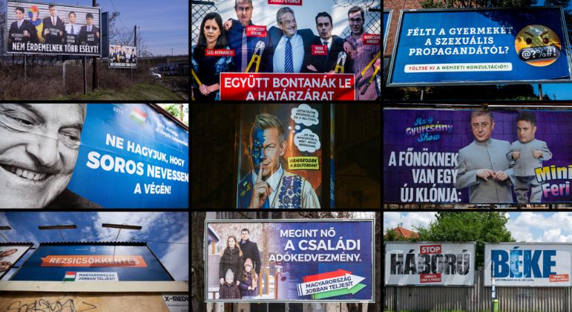„Ne hagyjuk!” – így lepték el Magyarországot az Orbán-rezsim plakátjai