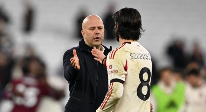 Négy magyar Liverpoolban? Arne Slot nagy poént sütött el