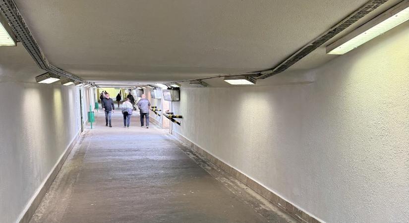 Kifestették és kitakarították a gyalogos aluljárót