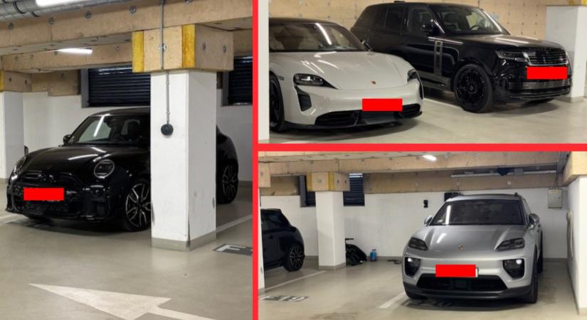 Porschék és Ferrarik a Kapás utcában: Somlai Bálinthoz köthető autóparkot találtak Budán