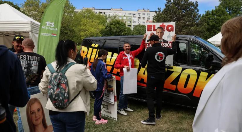 Kétharmados csalódás és szelfipont a sztárrá avanzsált kilakoltatós műsornál: így telt a Mi Hazánk majálisa
