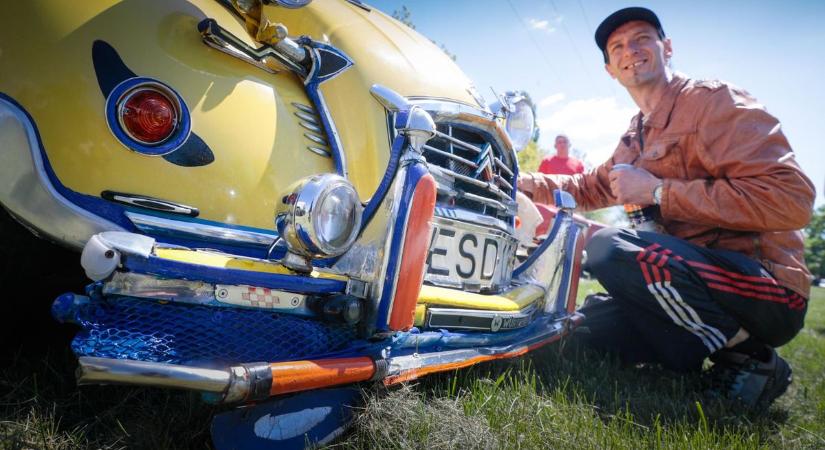 Retró autó- és motorcsodák lepték el Balogunyomot - óriás képgaléria