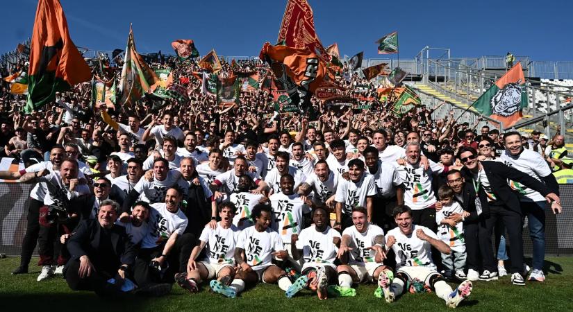 Ez gyorsan ment: egy év után visszajutott a Serie A-ba a Venezia