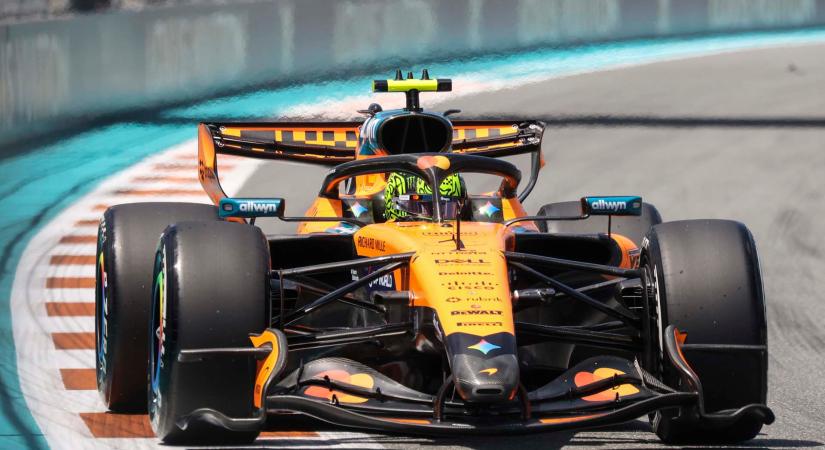 Norris rajtolhat az élről a miami sprintfutamon!