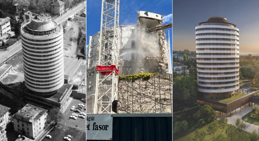 Körszálló: Így tűnik el Budapest ikonikus épülete a budai panorámából – Galéria