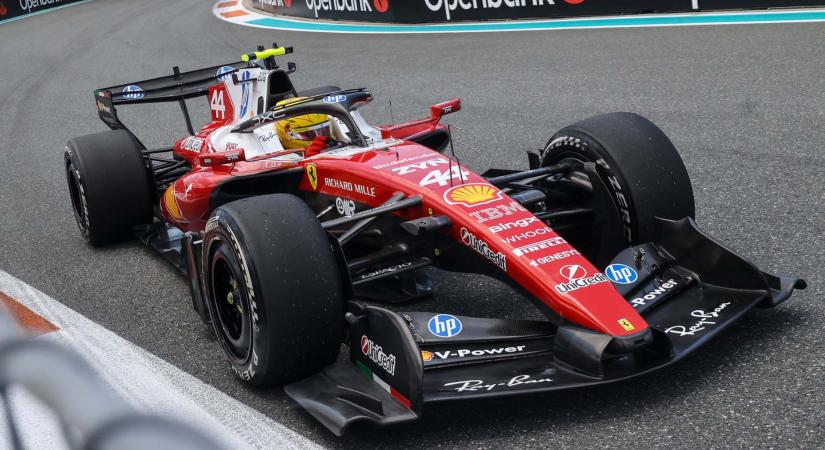 Hamilton többet várt a Ferraritól Miamiban, Leclerc szerint működnek a fejlesztések