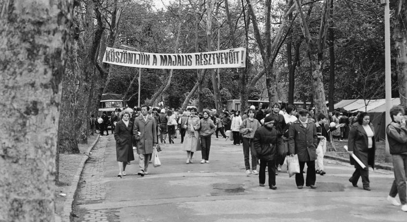 Május elseje, gyerekszemmel