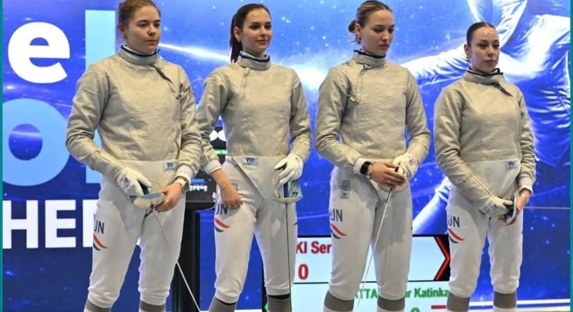 Vívás: mind a négy magyar főtáblás a női kardozók incshoni Grand Prix-viadalán