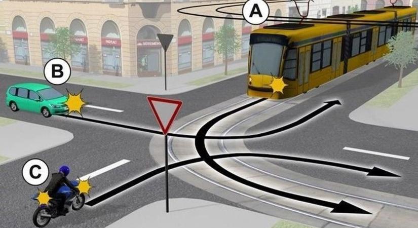 KRESZ-teszt: erre minden második sofőr rosszul válaszol – te tudod a megfejtést?