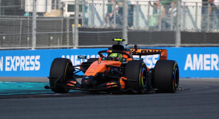 Lando Norris rajtolhat az élről a Miami Nagydíj sprintfutamán