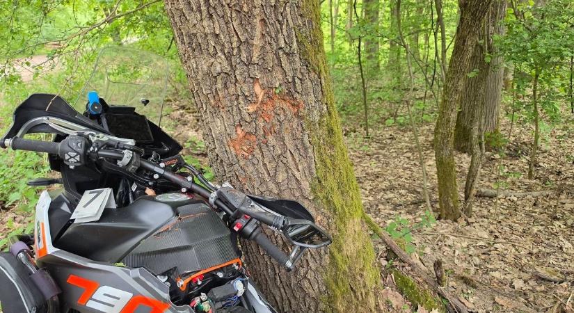 Így történhetett a tragikus motorbaleset, aminek egy hatvani férfi lehet az áldozata - videóval