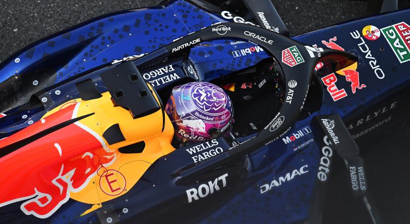 Verstappen végre örül valaminek az F1-ben