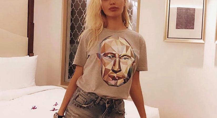 Putyinért haragszik, nem ellene a külföldön luxizó influencer