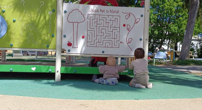 Ezért lett toplistás az esztergomi Mesekuckó: a játszótér, ahol a mese életre kel fotók