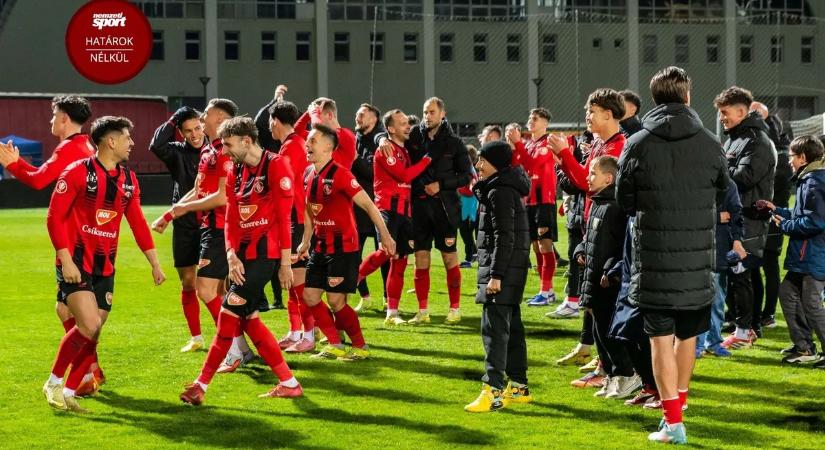 „Legyőztük Románia bajnokát” – a csíki futball egyik legnagyobb sikerének tekintik az FCSB elleni diadalt