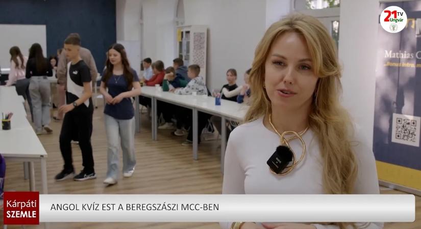 Angol kvíz est a beregszászi MCC ben (videó)