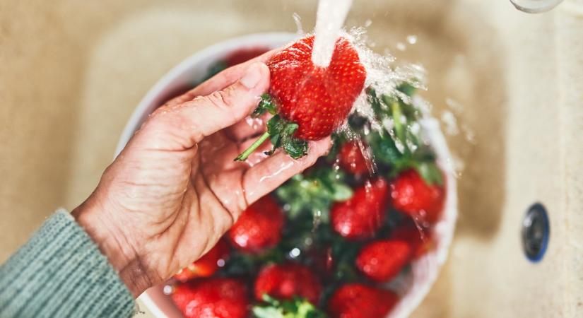 Ezzel az egyszerű trükkel tisztíthatod meg az epret pár perc alatt – a szakértők szerint így szabadulhatsz meg a vegyszerektől