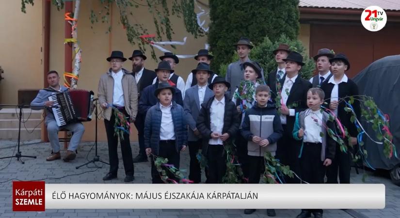 Élő hagyományok: május éjszakája Kárpátalján (videó)