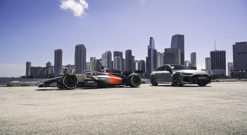 F1-es autó által inspirált külsővel rója a köröket Miamiban az új Audi RS 5!