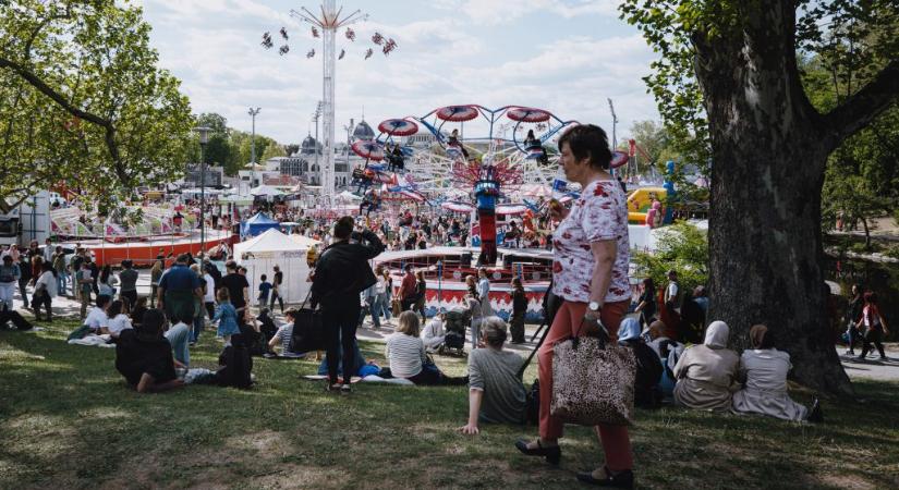 Vidámpark a Városligetben – képeken a depolitizált majális