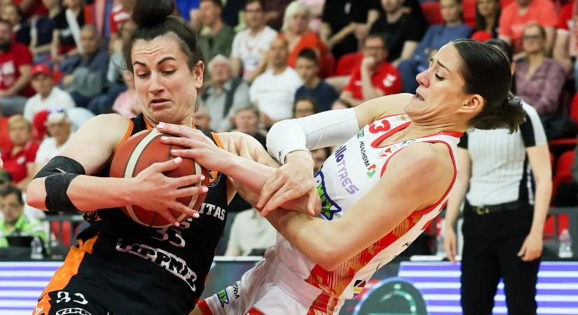 Női kosárlabda NB I: egy győzelemre a bajnoki címtől a Pécs