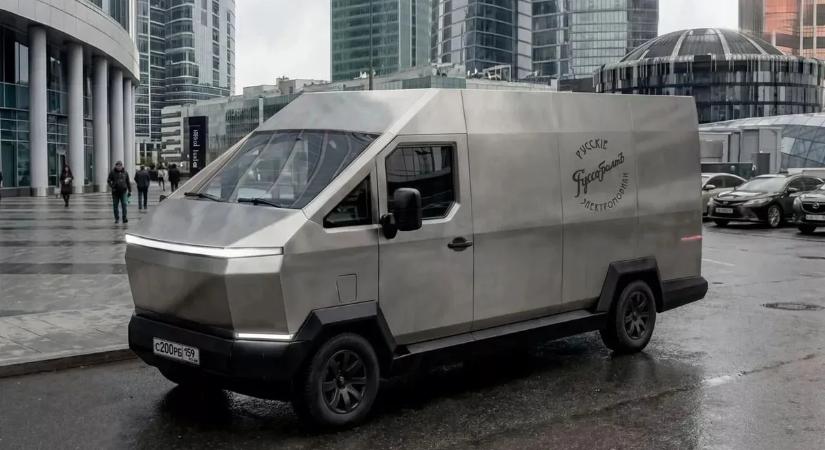 Ez lenne az orosz Tesla-alternatíva? – brutális, szögletes és elektromos az F200