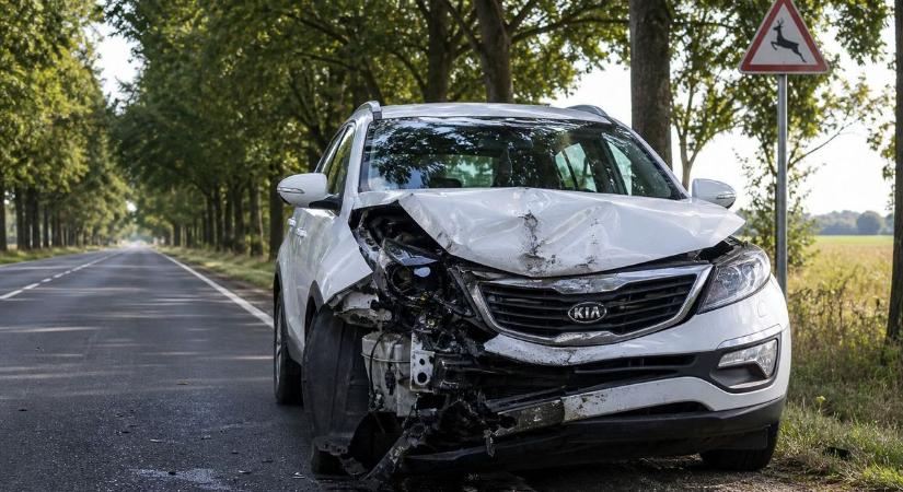 Óvatosan a repülőnapról hazafelé! Őzek ugrottak az autós elé Kadarkúton