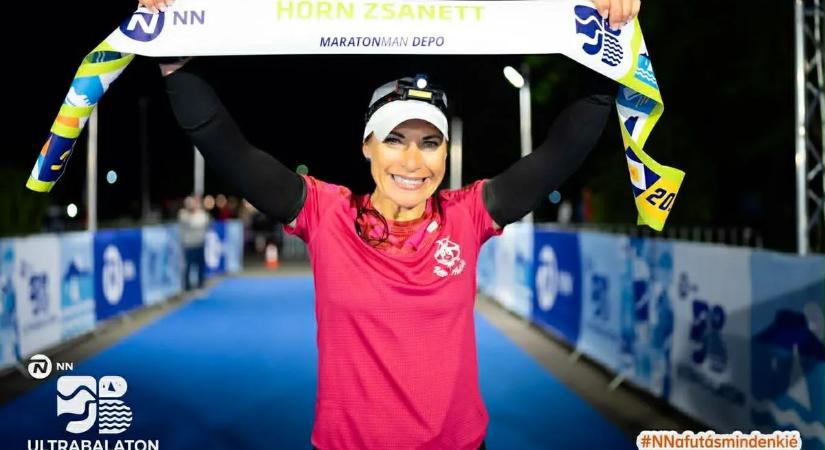 Horn Zsanett nem bízott magában, de végül bronzérmes lett az Ultrabalatonon