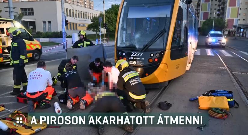 „Iszonyatosan vérzett mindenhonnan” – megszólalt az újpesti villamosgázolás szemtanúja