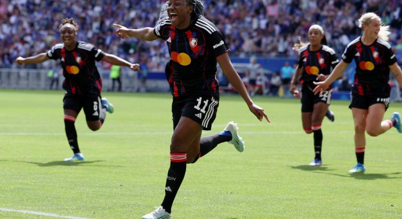 Női BL: az Olympique Lyon megfordította a párharcot, kiesett a címvédő Arsenal – videóval