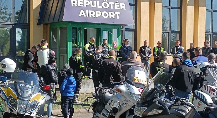 Bóják között a biztonságért: Motoros tréninggel indult a szezon Békéscsabán