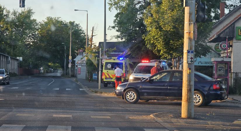 Kerékpárost gázoltak Debrecenben