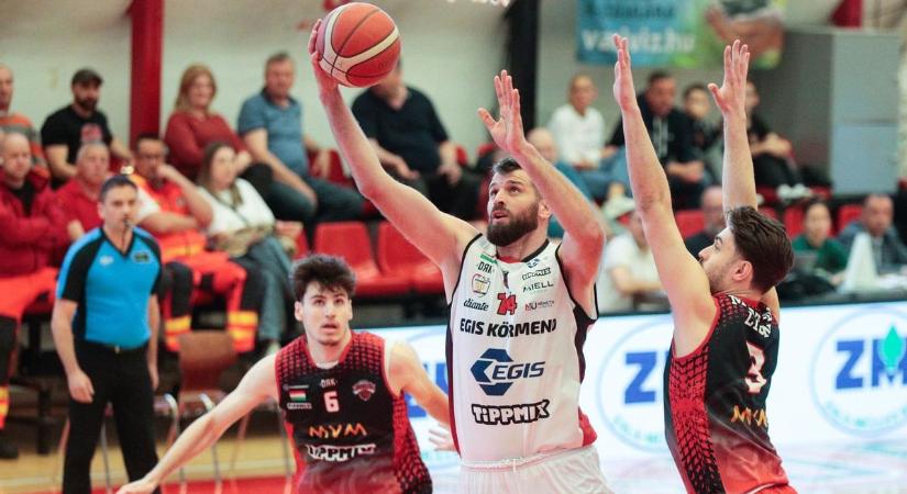 Egis Körmend: szoros vereség Pécsett