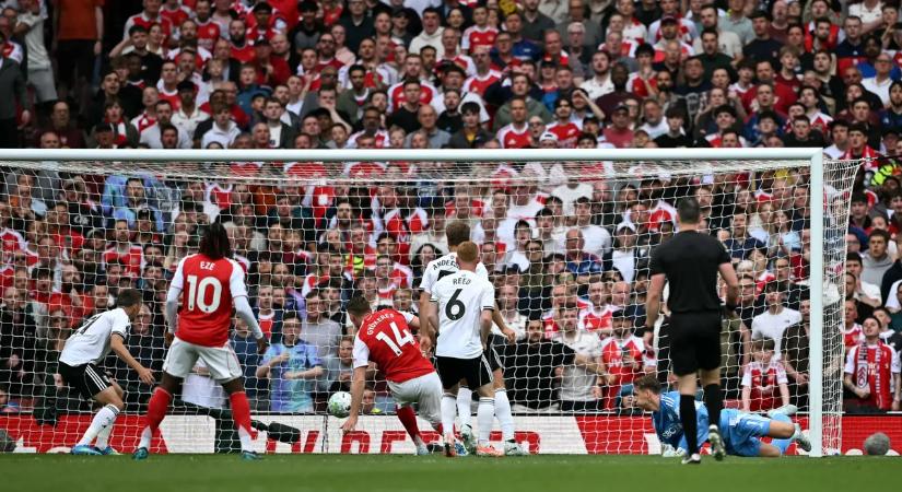 Erőt demonstrált az Arsenal a Premier League-ben