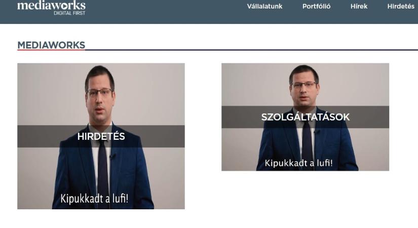 Gulyás Gergely fotói tűntek fel a Mediaworks honlapján, amely aztán elérhetetlenné vált
