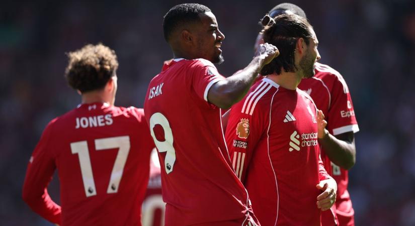 Rosszabb hírt nem is kaphattak volna Szoboszlaiék, csatár nélkül állhat ki a derbire a Liverpool