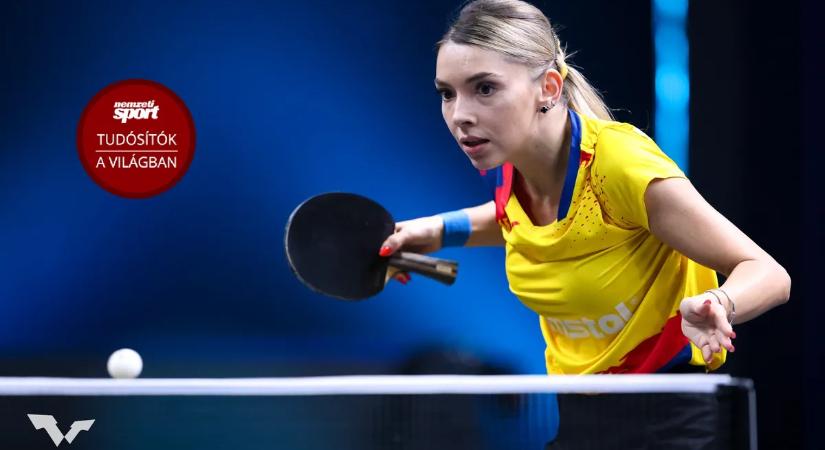 Asztalitenisz-vb: Szőcs Bernadette vezérletével a románok legyőzték Dél-Koreát