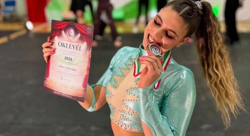 „Ez a sportág a csillogásról és a látványról is szól” – elbűvölte a zsűrit a magyar légtornász