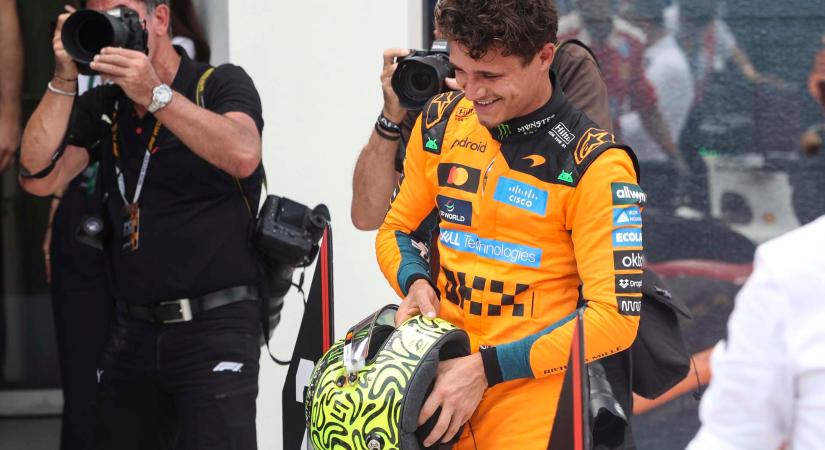 Norris szerint kijózanító pofont kapott a McLaren az időmérőn