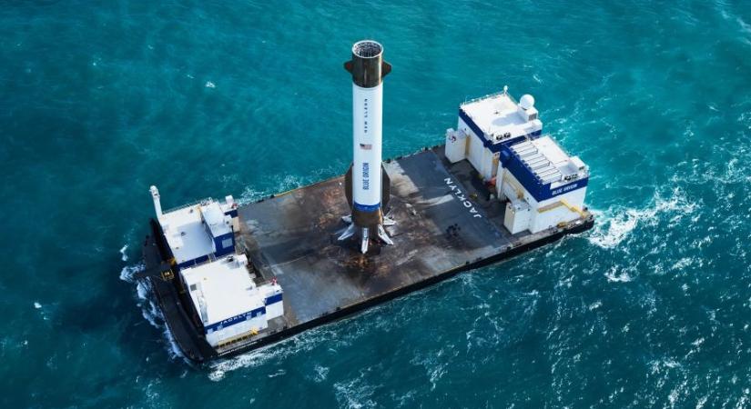 A Blue Origin megpróbál felzárkózni a SpaceX mögé