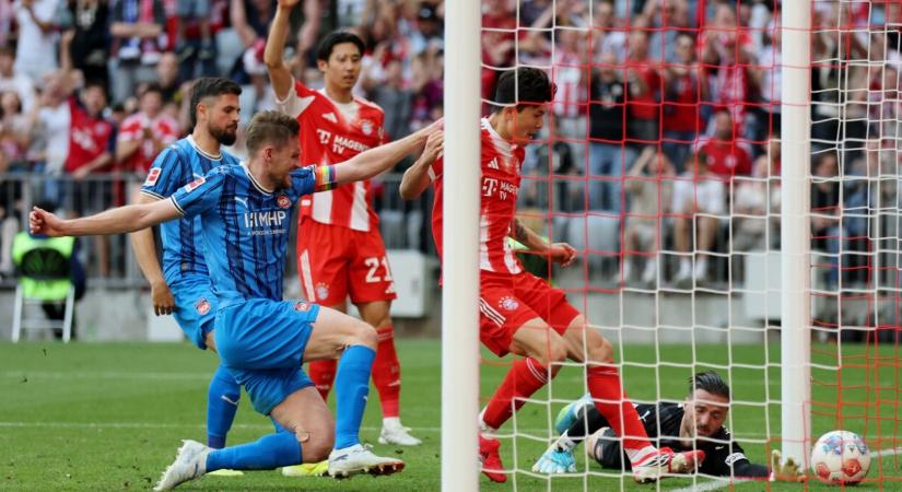 100. perces mákos gól kellett hozzá, de a Bayern München ismét megúszta