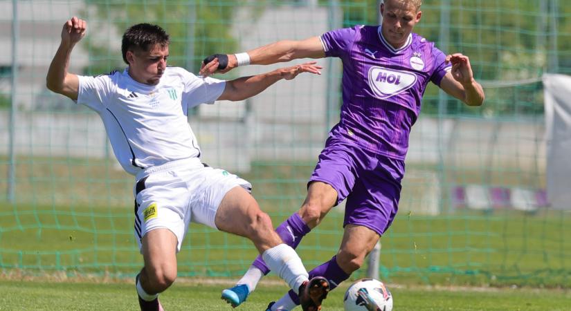 Zöld-fehér csapattól kapott ki az Újpest kora délután
