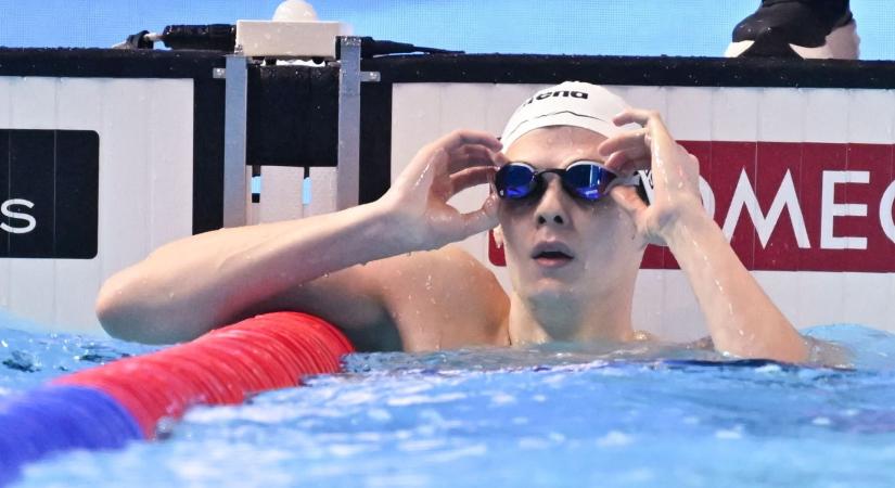 Kós Hubert először letarolta a mezőnyt, ám később nem bírt a franciák olimpiai bajnok szupersztárjával a medencében