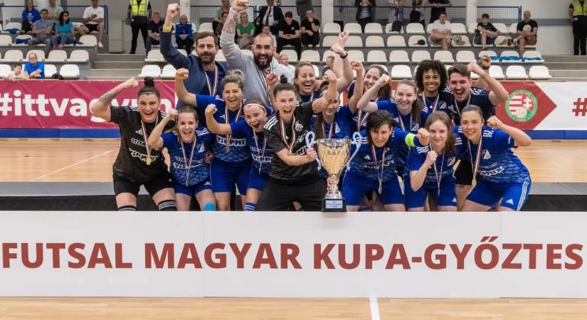 Női futsal MK: először lett kupagyőztes a TFSE