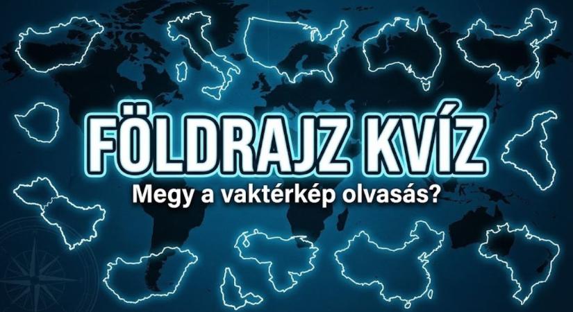Vaktérkép kvíz: Felismered melyik várost jelöltük be a térképen?