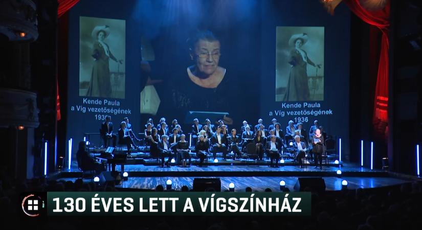 130 éves lett a Vígszínház – különleges műsorral ünnepelt a társulat