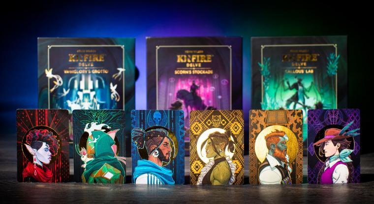 A Kinfire Delve három doboza három különböző, de egyaránt pazar kalandot rejt